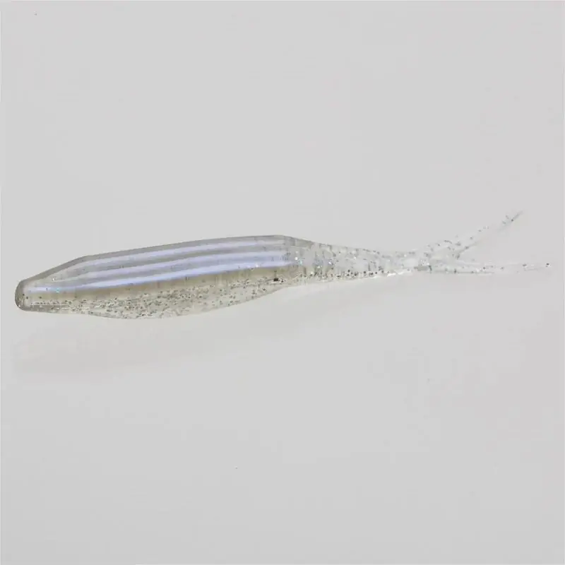 Marque Leurre souple Zoom Super Flukes Jr 100 mm Arc-en-ciel Shad