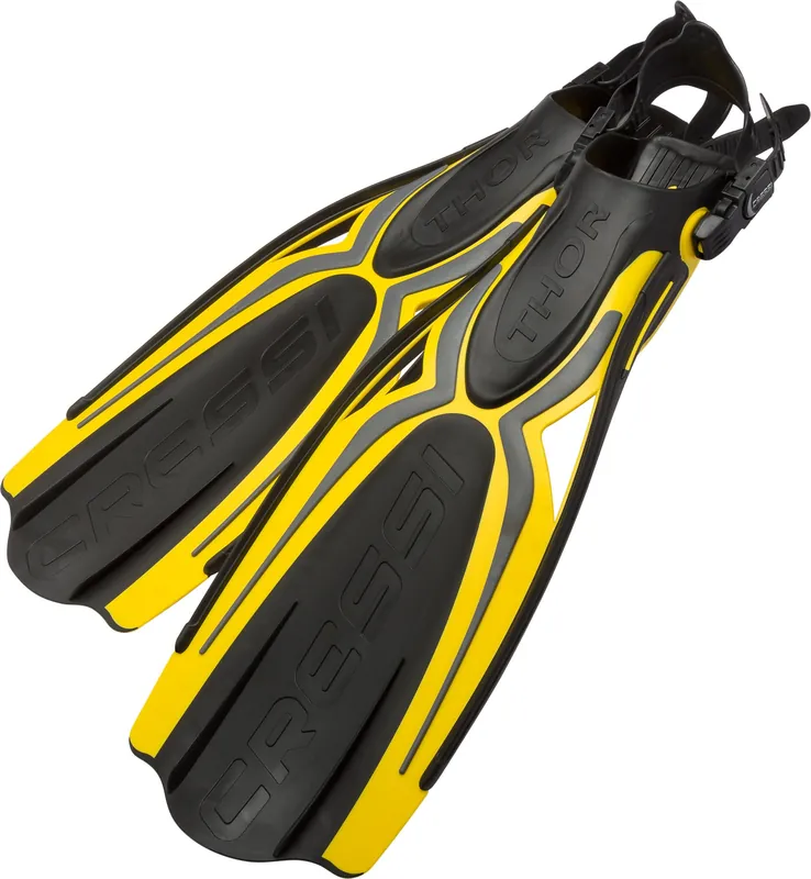 Offre Limitée Palmes Cressi Thor EBS - Jaune