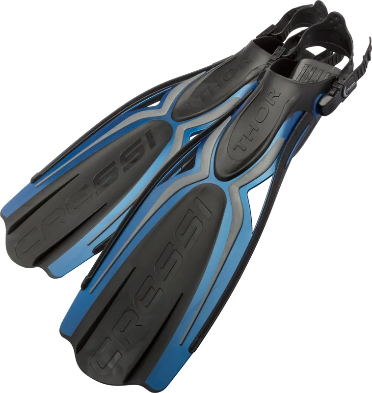 Marque Palmes Cressi Thor EBS - Bleu