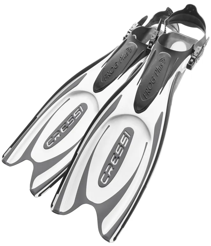 Vente Flash Palmes Cressi Frog Plus Noir/Blanc
