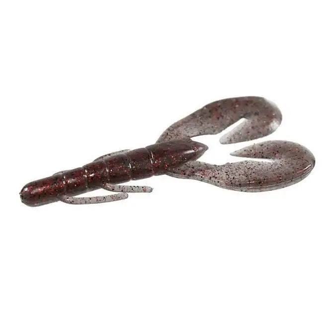 Leurre souple Zoom Super Speed Craw 100 mm Smoking Red Solde