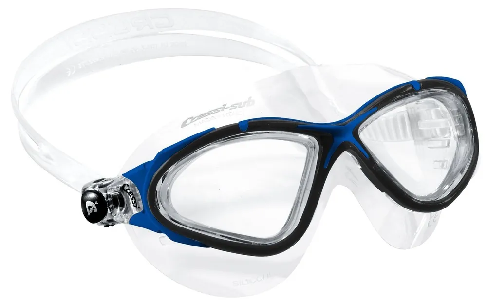 Masque de natation Cressi Planet Googles - Bleu/Noir Dernier Modèle