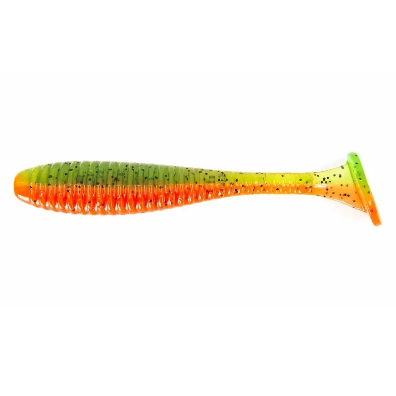 Leurre Souple Raziel Shad 5‘‘ Acid black Offre Du Jour