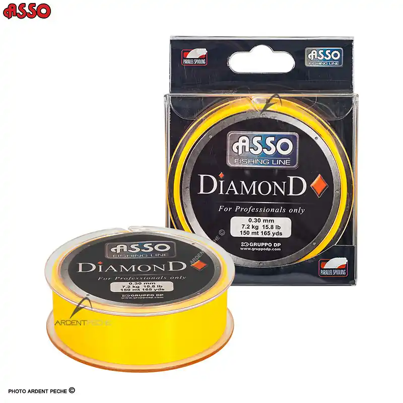 Certifié Fils nylon ASSO Diamonds 150m
