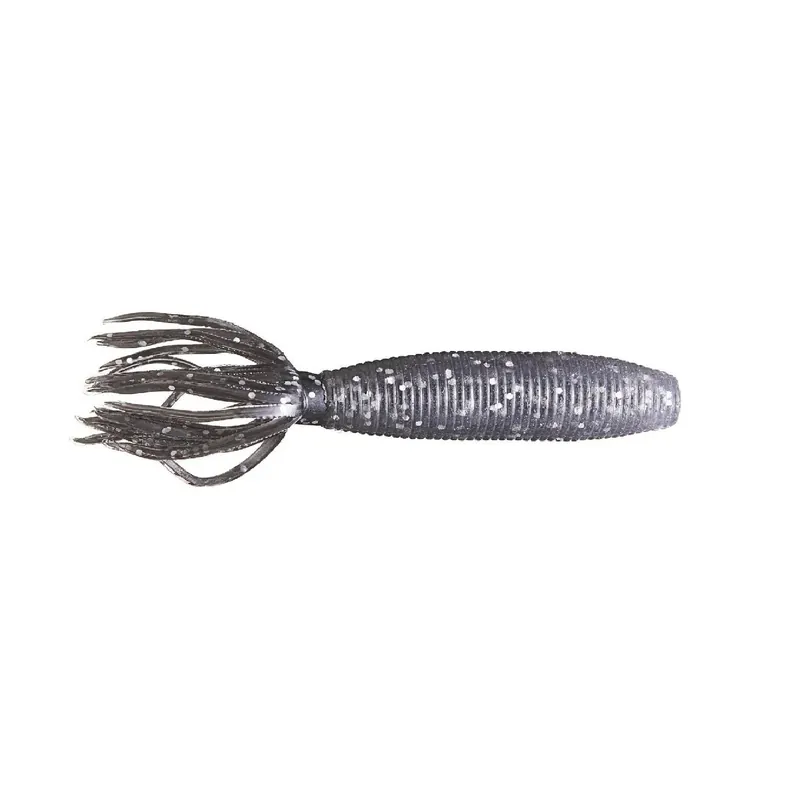 Produit De Marque Leurre souple Yamamoto Fat Ika 4‘‘ 100 mm Smoke Large Silver