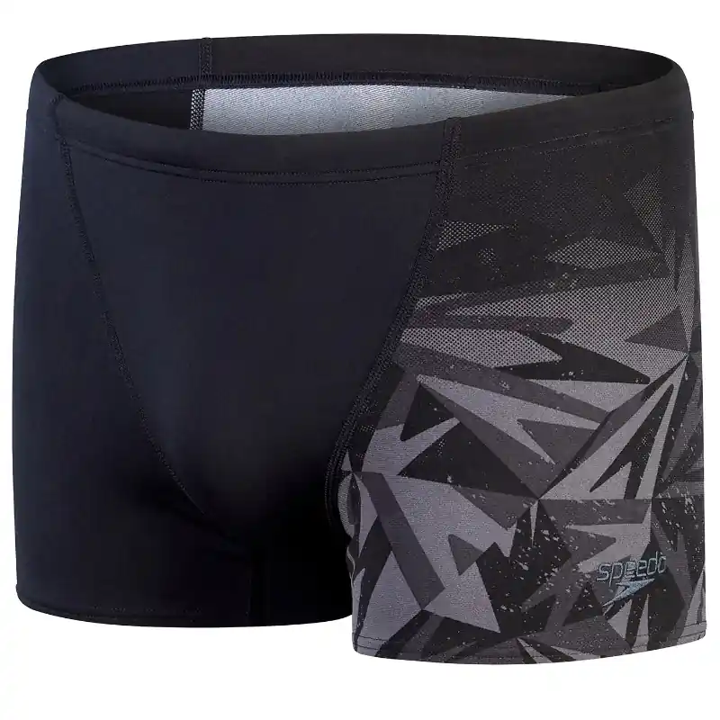 Aquashort Hyper Boom Panel Speedo Black/Oxid Grey – Taille 42 Expédié Aujourd&rsquo;hui