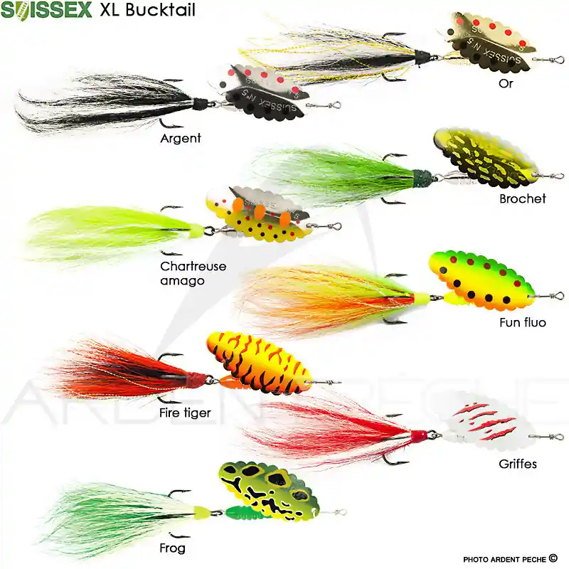 Promotion Cuiller SUISSEX XL Bucktail