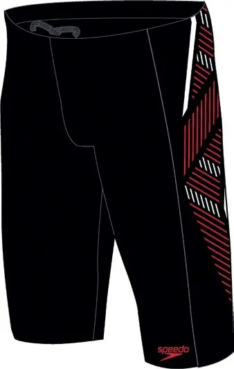 Jammer Tech Panel Speedo Black/Fed Red/White – Taille 40 Usine Directe