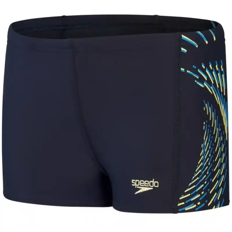 Aquashort Plastisol Placement Speedo True Navy/Bondi Blue/Spritz Bon Marché