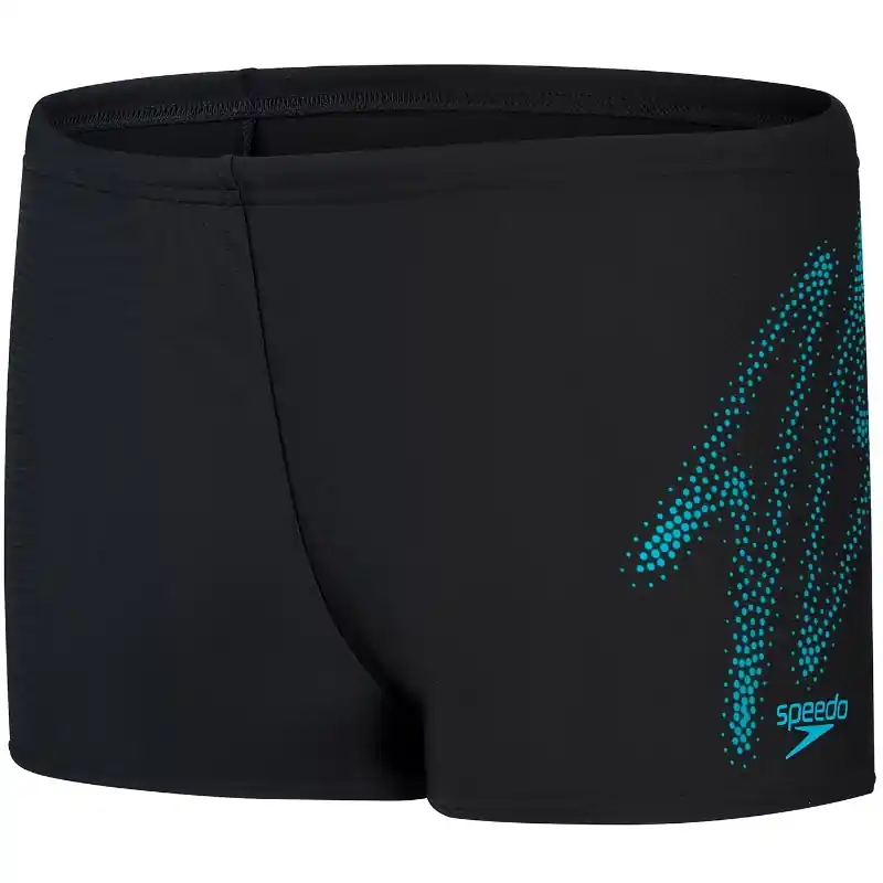 Aquashort Hyper boom Logo Placement Speedo Black/Bolt Must-Have