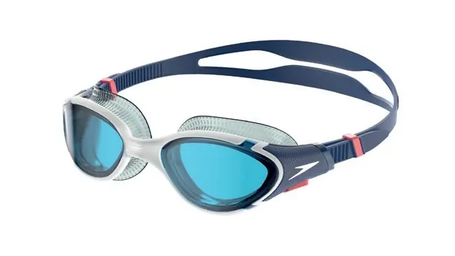 Meilleure Vente Lunettes de natation Biofuse 2.0 Speedo - Ammonite blue/White/Red/Blue