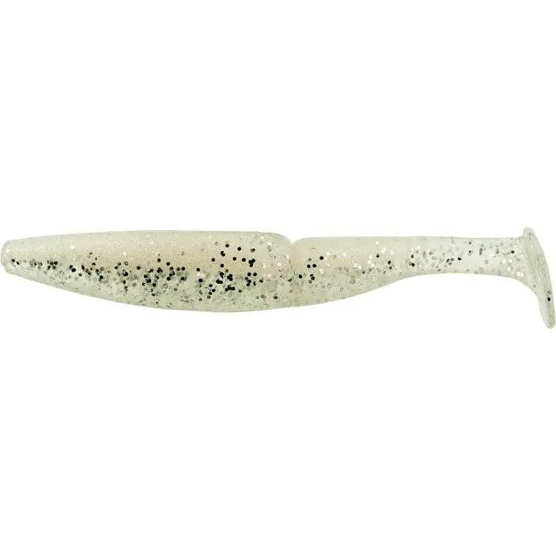 Nouvelle Collection Leurre souple Sawamura One Up Shad 6 - 125 mm blanc nacré pailleté 105