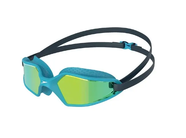 Lunettes de natation Hydropulse Mirror Speedo Navy/ Blue Bay/Yellow Gold - Junior Marque