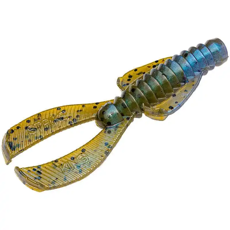 Leurre souple Strike King Ned Bug 65 mm Blue Craw Populaire