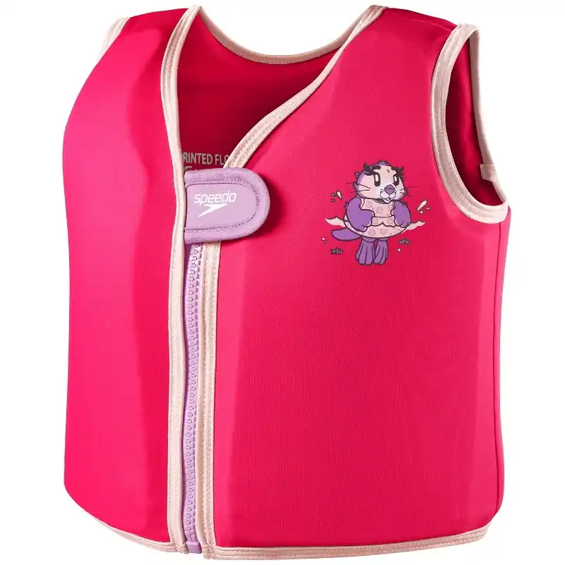 Expédié Aujourd'hui Gilet de natation pour fille Learn to swim Character Printed Float Speedo Aria Miami Lilac/Sweet Taro