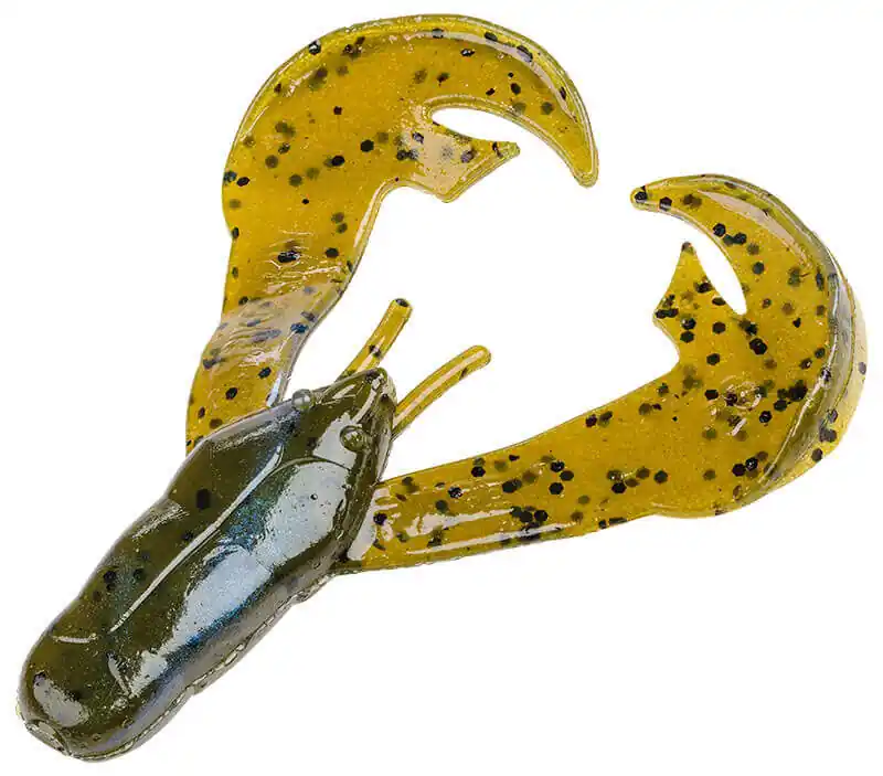 Certifié Leurre souple Strike King Chunk 75 mm Blue Craw