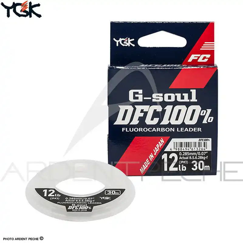 Fils fluorocarbone YGK G Soul DFC 30m Prix Choc