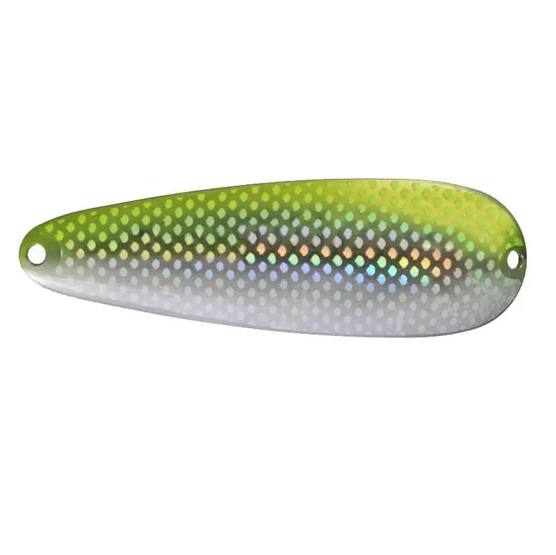 Cuillère Baitsfishing Cuillère à Ultrasons 100mm 28g Blanc Graphique Vente Directe