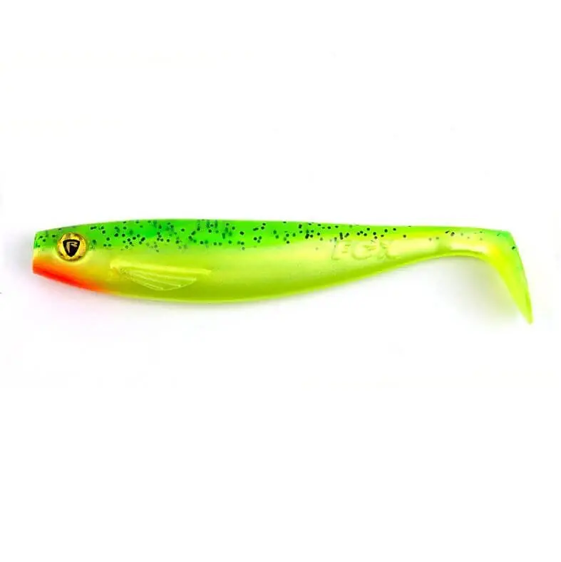 Offre Exclusive Leurre souple Fox Rage Shad Pro Ultra UV 140 mm Lemon Tiger