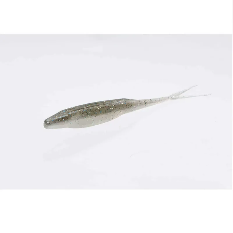 Expédié Aujourd'hui Leurre souple Zoom Super Flukes 130 mm White Ice
