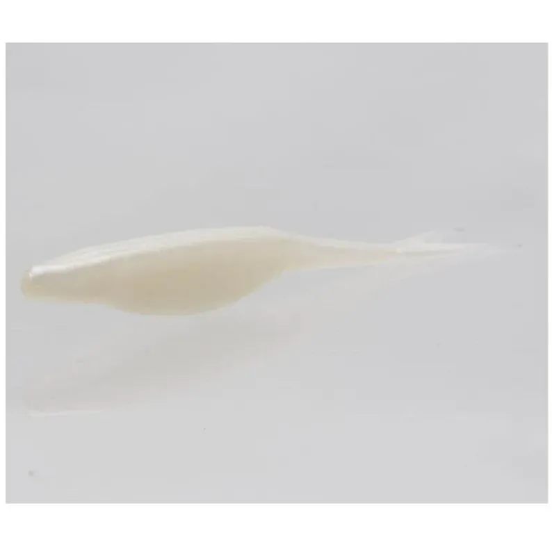 Leurre souple Zoom Super Flukes Jr 100 mm White Pearl Livraison Express