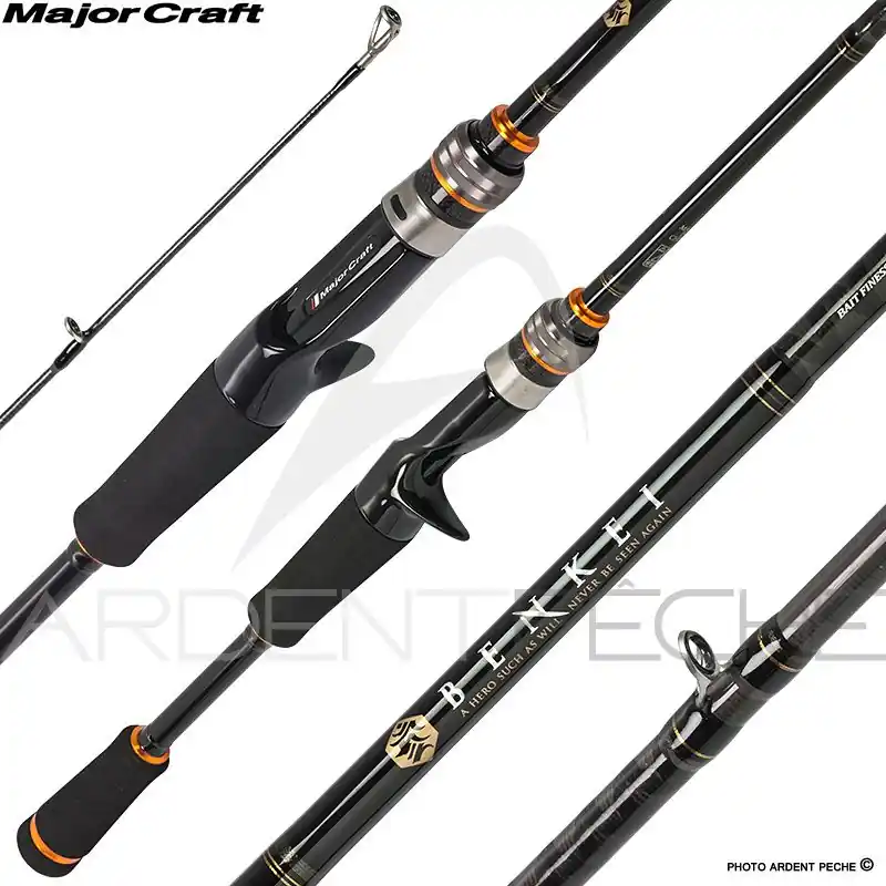 Canne MAJOR CRAFT Benkei baitfinesse Retour Gratuit