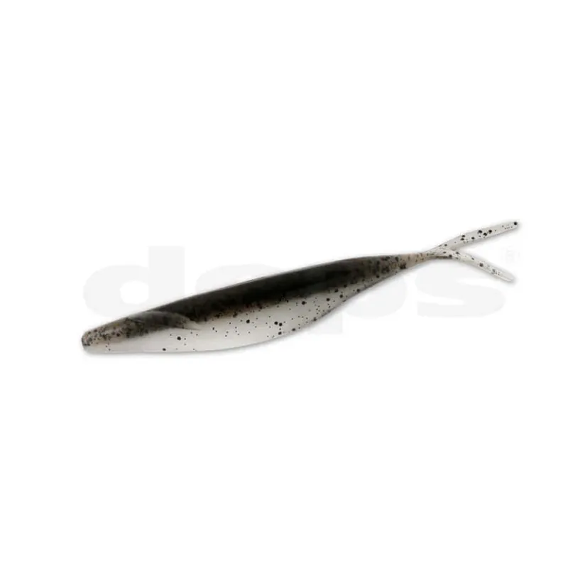 Leurre souple Deps Sakamata Shad 6&Prime; – 152 mm Poivre fumé clair Nouvelle Collection