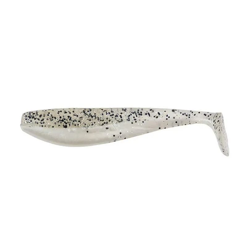 Authentique Leurre souple Fox Rage Shad Spikey 120 mm Poivre de sel