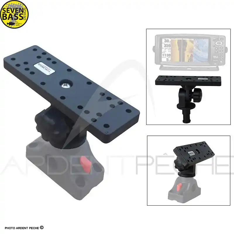 Support sondeur SEVEN BASS Plug & go long Dernier Modèle
