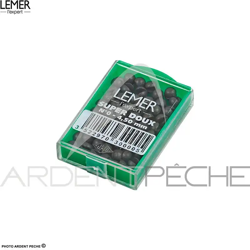 Commander Vite LEMER Plomb super doux boite glissière 30g