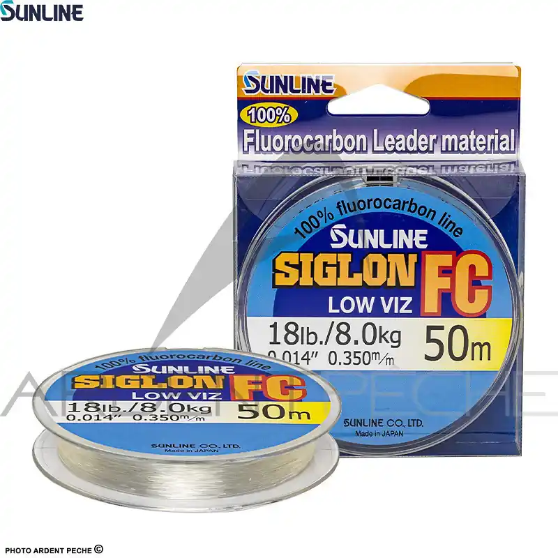 Fils fluorocarbone SUNLINE Siglon FC 50m Nouveauté