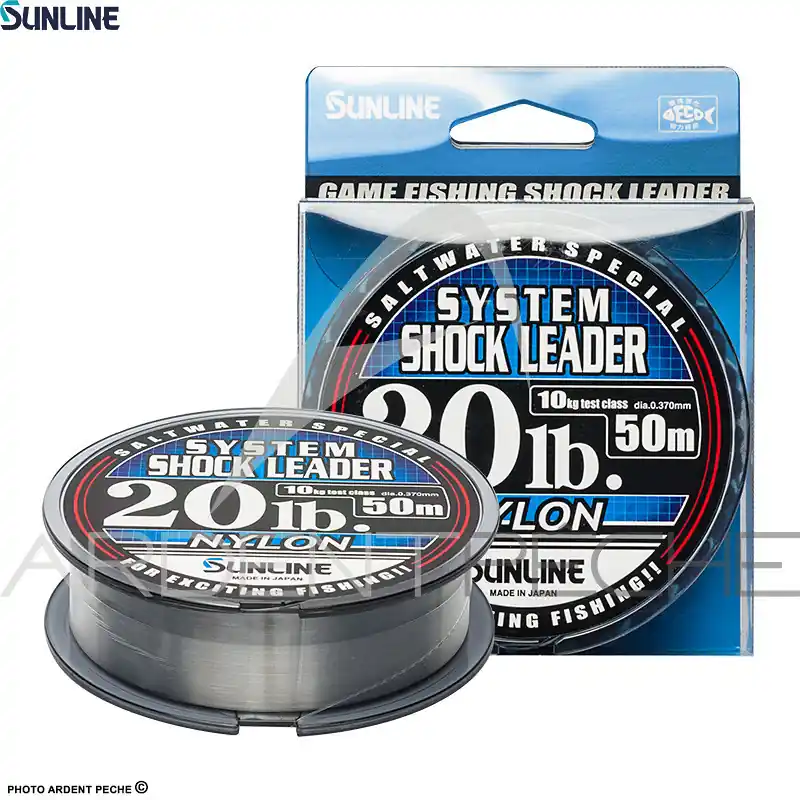 Fils nylon SUNLINE System shock leader 50m Meilleure Vente