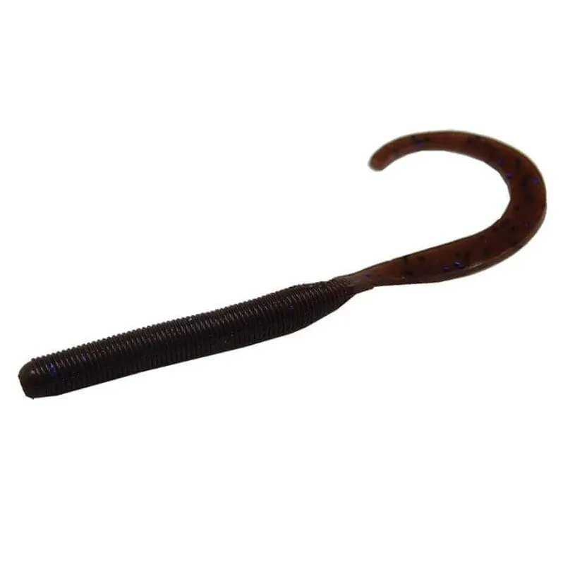 Retour Gratuit Leurre souple Zoom Curly Tail 100 mm Cinnamon Purple