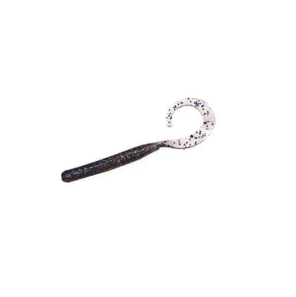 Leurre souple Zoom Curly Tail 100 mm Smokin Purple Promotion Saisonnière