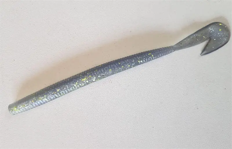 Soldes Leurre souple Zoom Ultra Vibe Vis sans fin Speed Worm 146 mm Sexy Shad