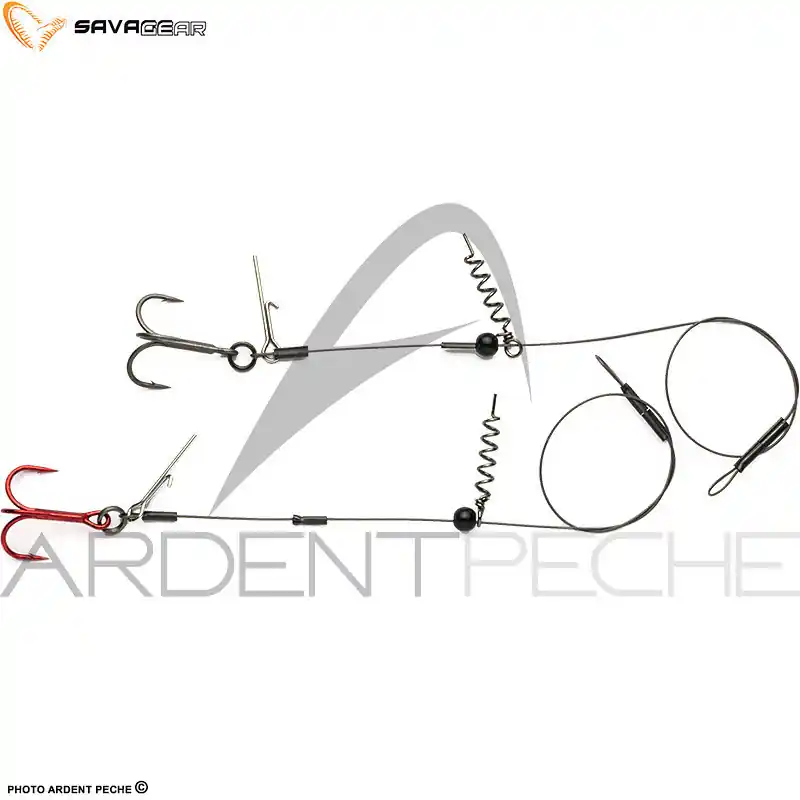Stinger SAVAGE GEAR The corkscrew release rig Paiement Sécurisé
