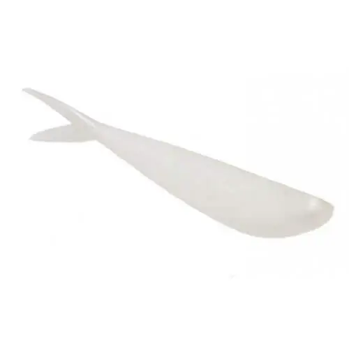 Must-Have Leurre souple Zoom Tiny Fluke 70 mm Perle blanche