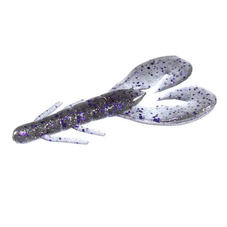 Leurre souple Zoom Super Speed Craw 95 mm Smokin Purple Vente Flash