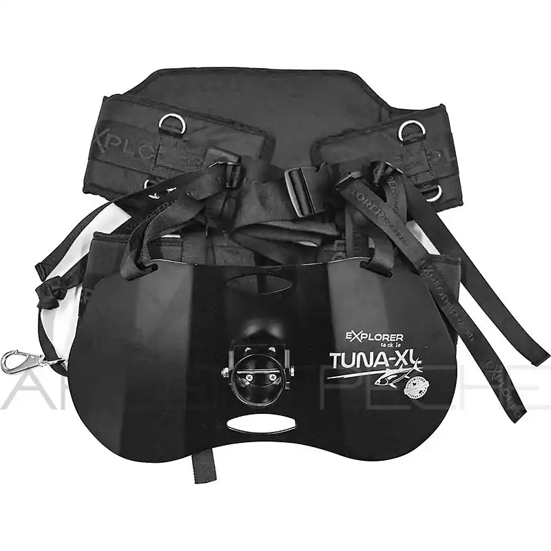 Bon Marché EXPLORER TACKLE Combo tuna XL harnais et baudrier