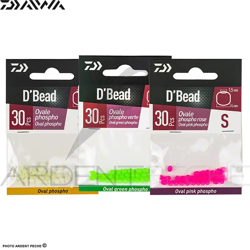 Offre Limitée Perles DAIWA Ovales phospho