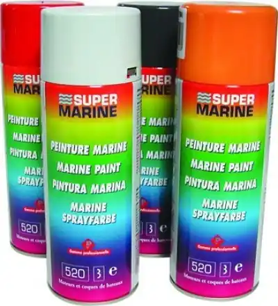 Peinture Super Marine teinte Caterpillar in board aérosol 400ml Meilleur Choix