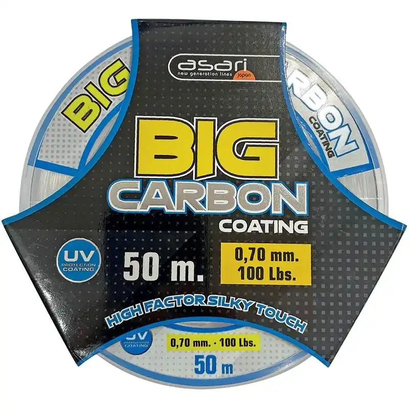 Satisfait Ou Remboursé Nylon Fluorocarbone Asari Big Carbon Coating
