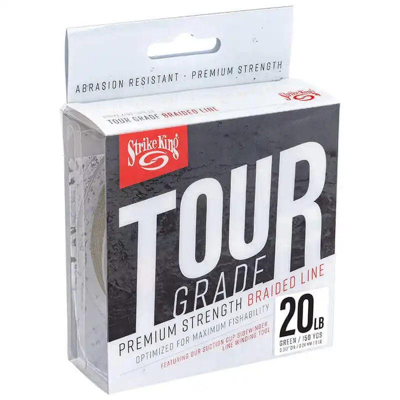 Ligne Tressée Strike King Tour Grade Vert 137 m Pas Cher