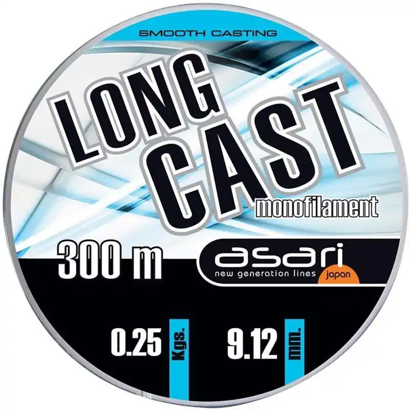 Nylon Asari Long Cast – 0,18 mm Commander Vite