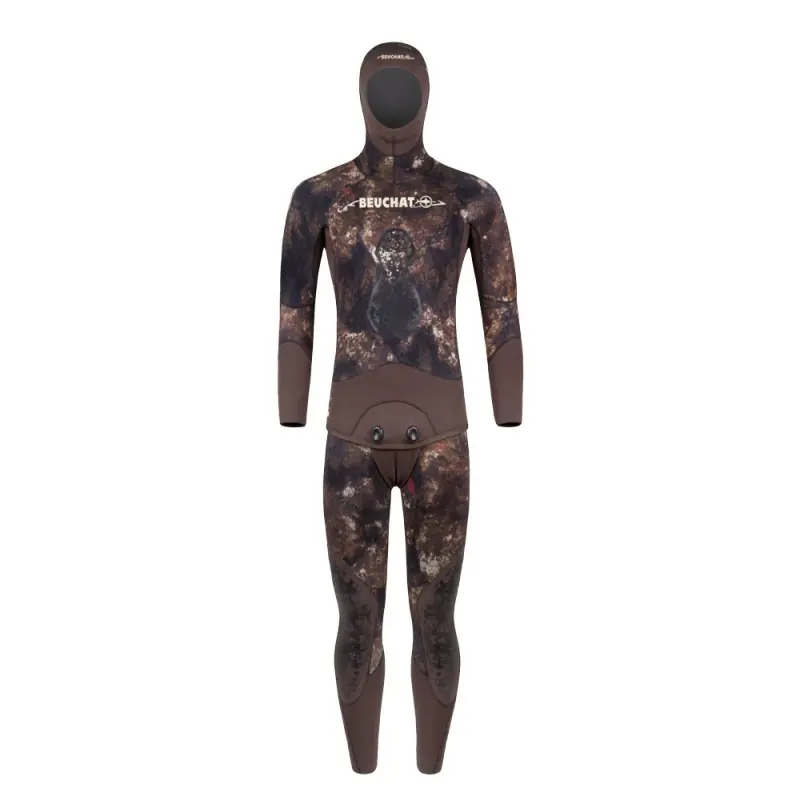 Acheter En Ligne Combinaison chasse sous marine Beuchat Rocksea Trigocamo wide 9 mm