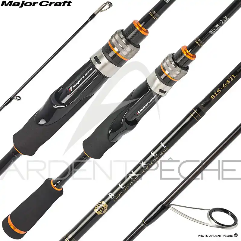 Produit De Marque Canne MAJOR CRAFT Benkei France limited edition travel spin