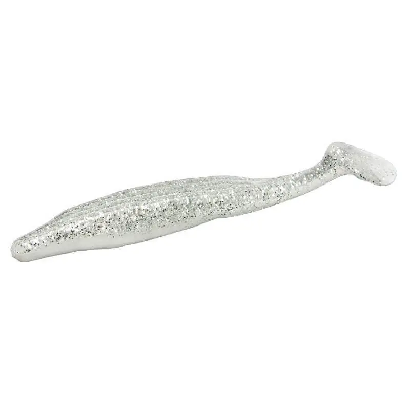 Soldes Leurre souple Zoom Swimmin Super Flukes 115 mm White Ice
