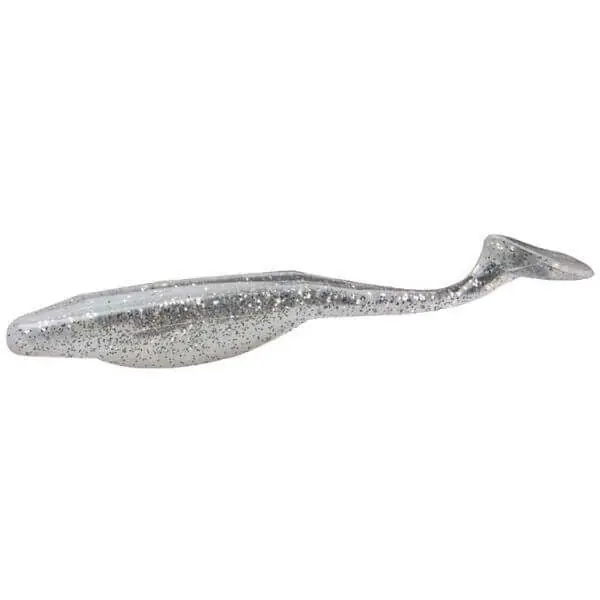 Vente Flash Leurre souple Zoom Swimmin Super Fluke JR 90 mm White Ice