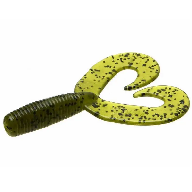 Dernier Modèle Leurre souple Zoom Gros Albert Twin 90 mm Watermelon Graine