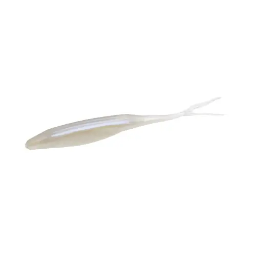 Leurre souple Zoom Super Flukes 130 mm Albino Satisfait Ou Remboursé